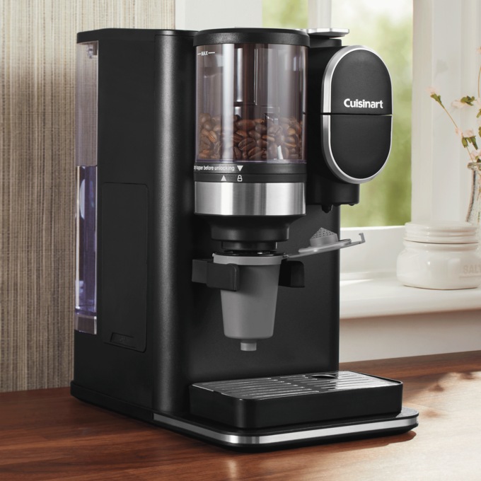 Cuisinart Grind & Brew Single Serve Brewer, Black, large