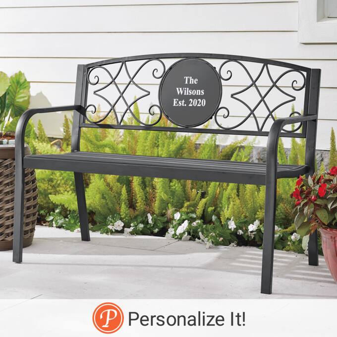 Metal Bench, , large