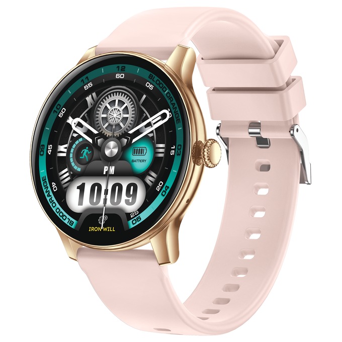 IG Round Smartwatch, Pink, large