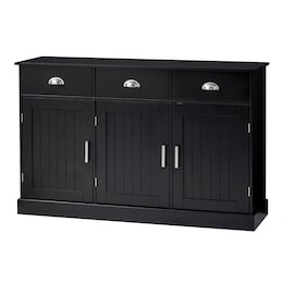 Miller Shaker-Style Sideboard Buffet Cabinet, , large