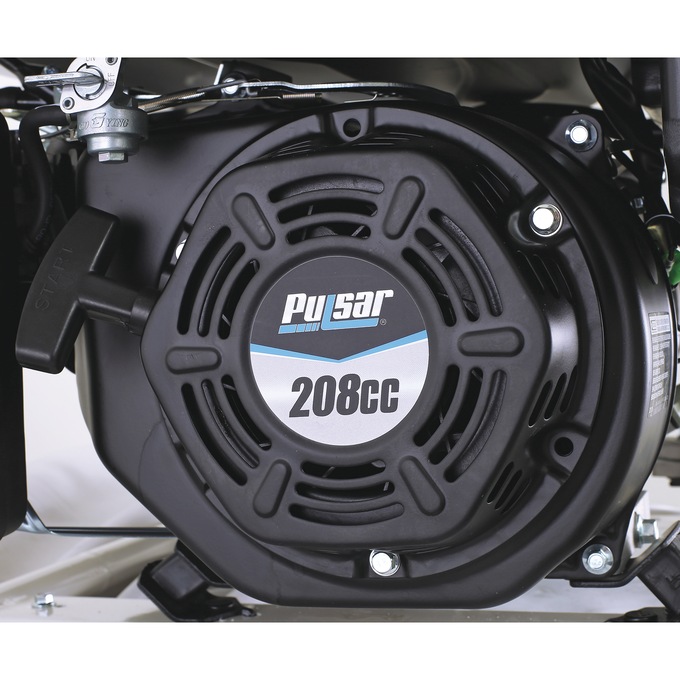 Pulsar 3250W/2500W Gas Generator, Black, large