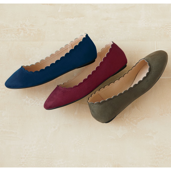 Scalloped Flat, , large