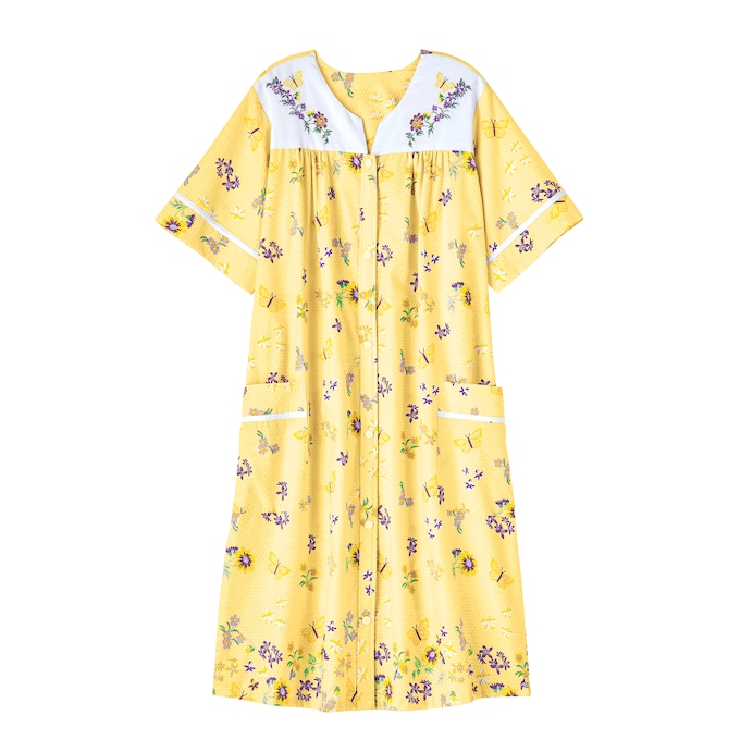 Duster With Embroidered Yoke, , large