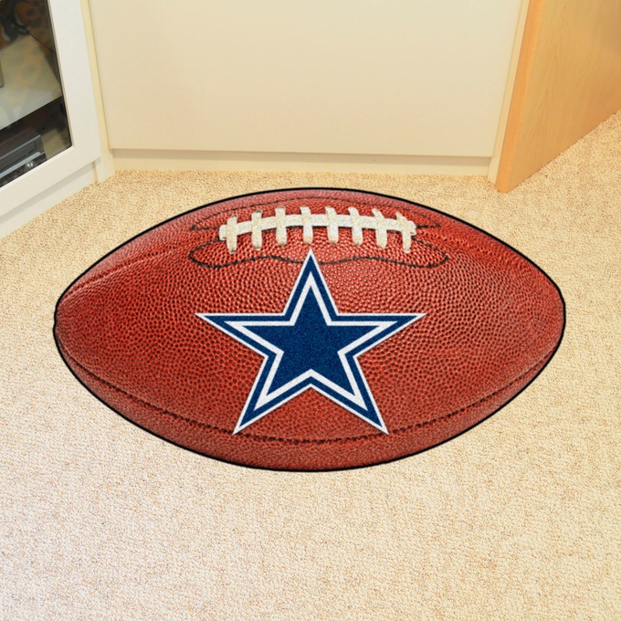 NFL Football Rug - 32 1/2" x 20 3/4", , large