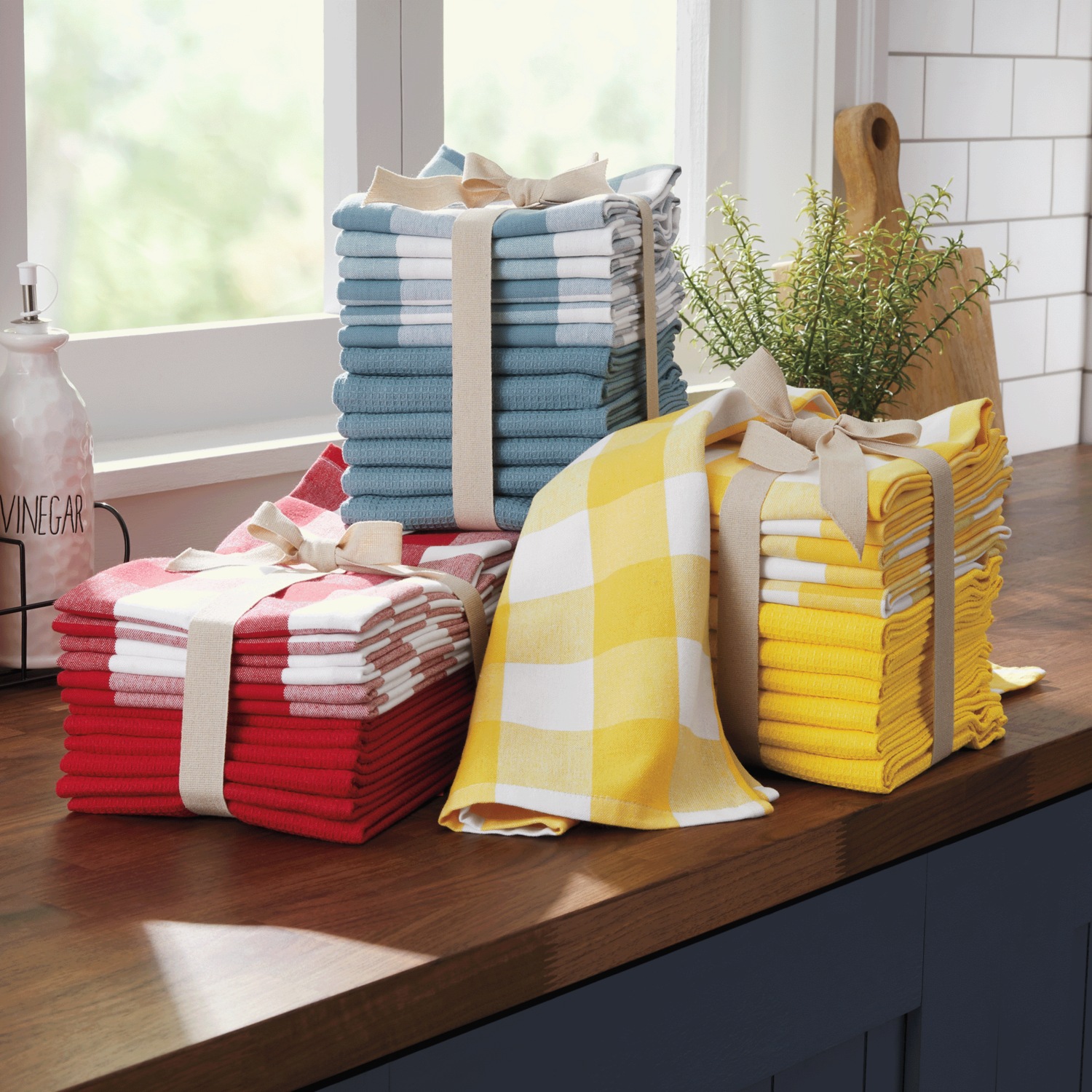 12Piece Classic Kitchen Towel Set Montgomery Ward