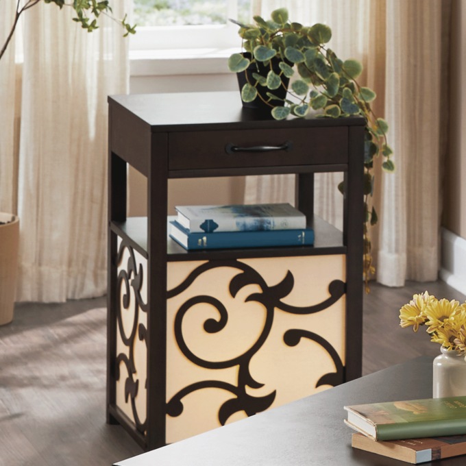 Lau Lit End Table, , large