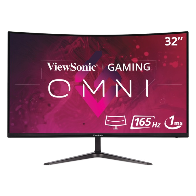 ViewSonic 32" Curved Gaming Monitor, , large