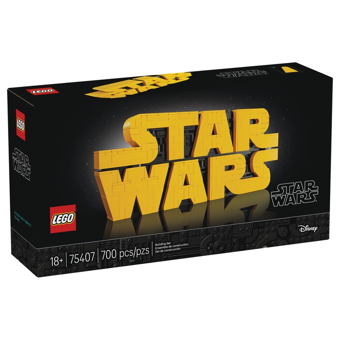 LEGO Brick-Built Star Wars™ Logo, , large