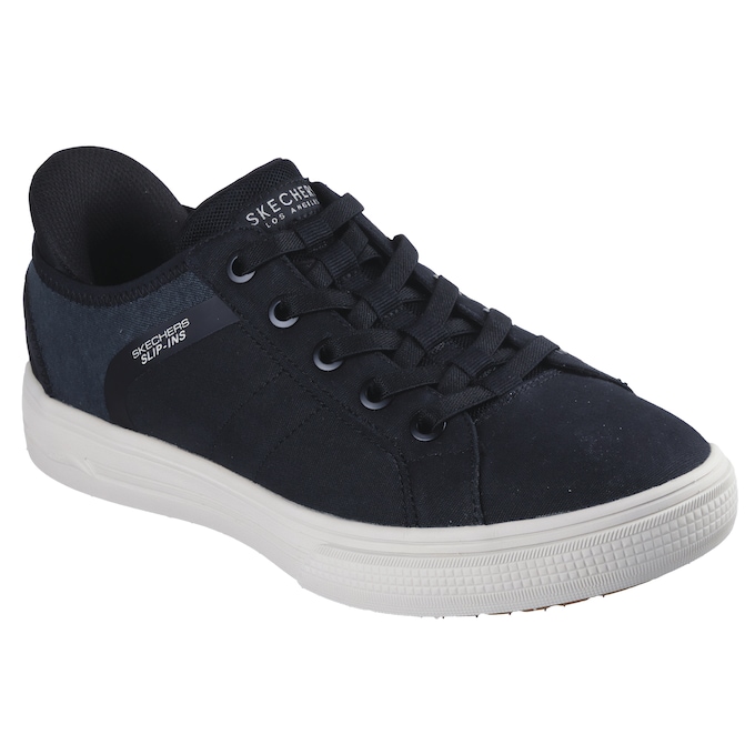 Skechers Men's Slip-Ins Arch Fit Arcade - Good 2 See Ya Sneaker, Black, large