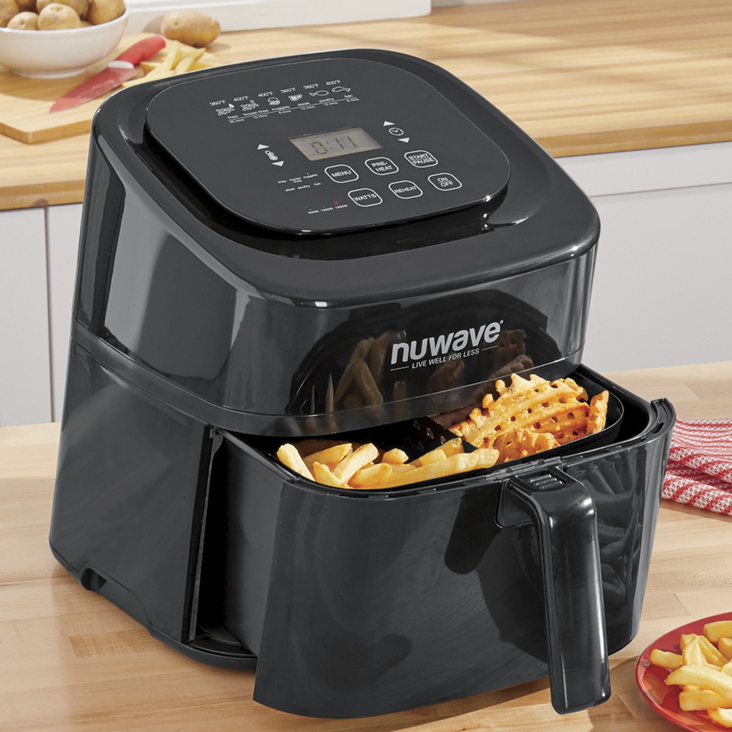 3- and 6-Qt. Brio Air Fryers by Nuwave - As Seen On TV ...