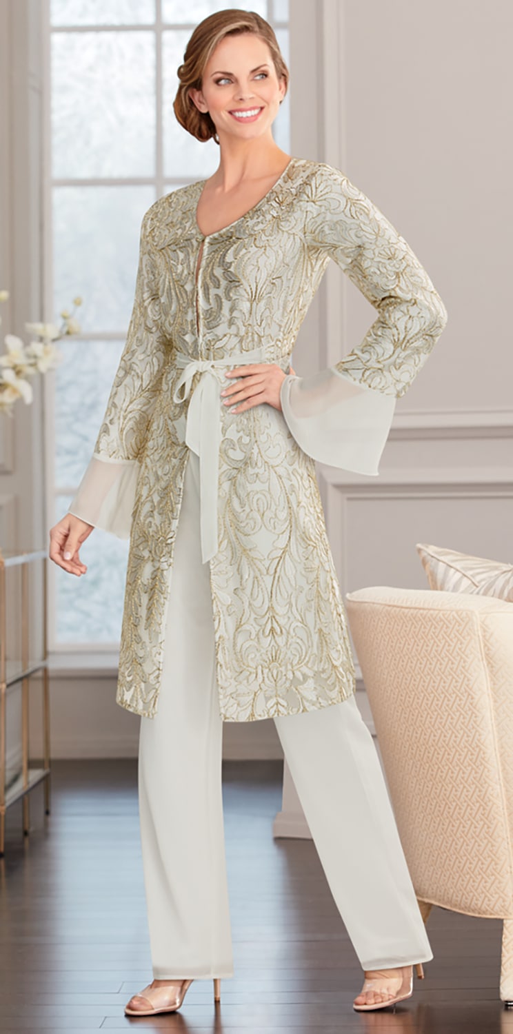 Duster pant set