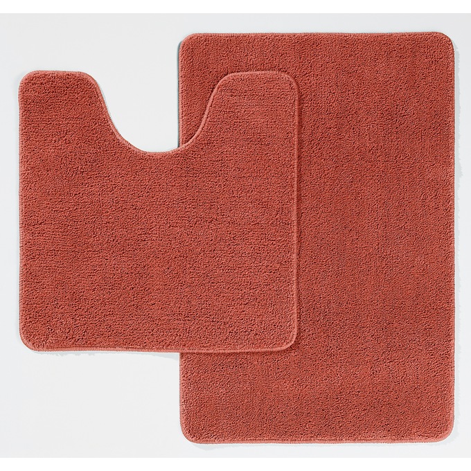 Color Connection 2-Piece Bath Mat Set, Spice, large