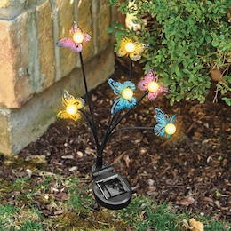 Solar Butterfly Swaying Lights, , large