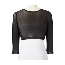 Sheer Sleeves Top, , large