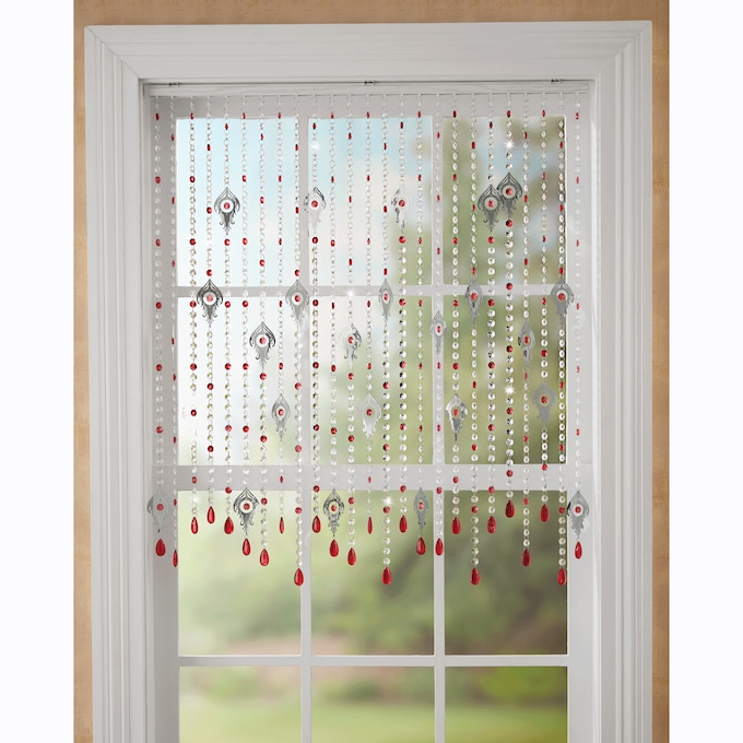 Glam Beaded Room Screen, , large