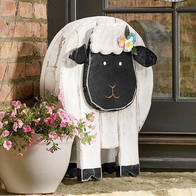 Chunky Wood Cutouts Farm Animals, , large