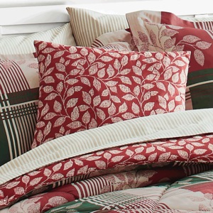 Kentwood Accent Pillow, Wine, large