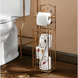 Autumn Leaf Toilet Paper Holder, , large