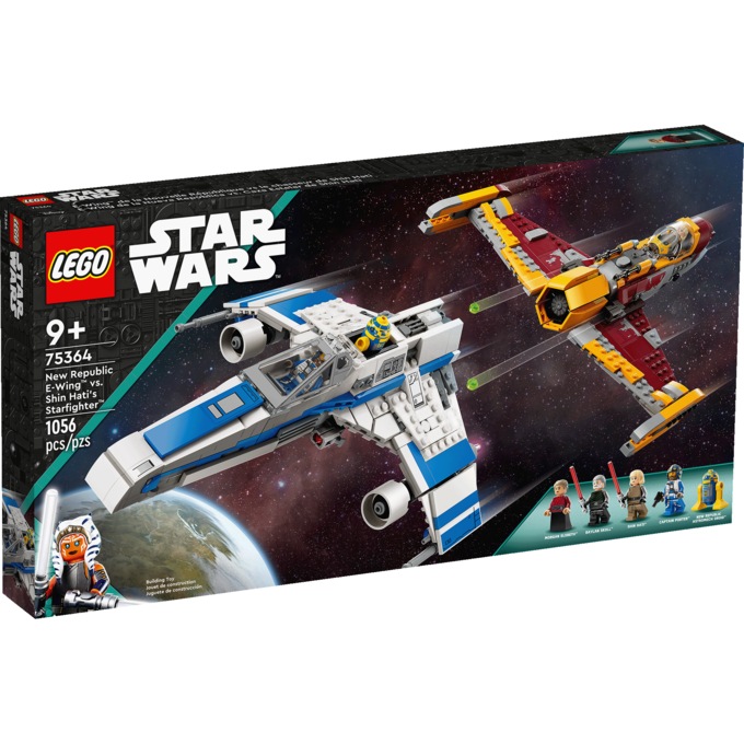 LEGO Star Wars New Republic E-Wing vs. Shin Hati's Starfighter, , large