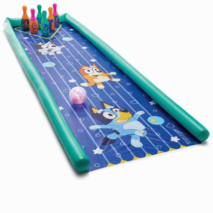 Bluey Lit Bumper Bowling, , large