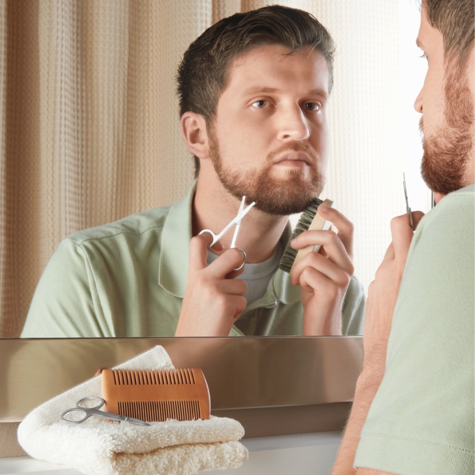 4-Piece Beard Grooming Kit, , large