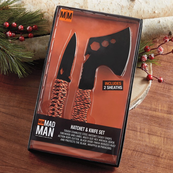 Hatchet and Knife Set, , large