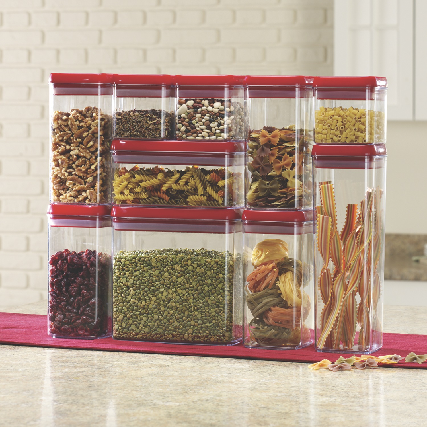 20Piece FlipTite Canister Set Montgomery Ward