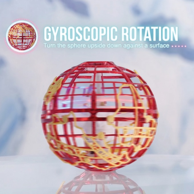 ORBITZ Stunt Sphere, Red, large