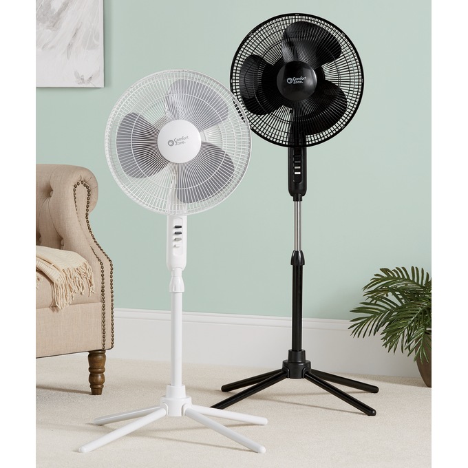 Comfort Zone 16 Oscillating Pedestal Fan Montgomery Ward