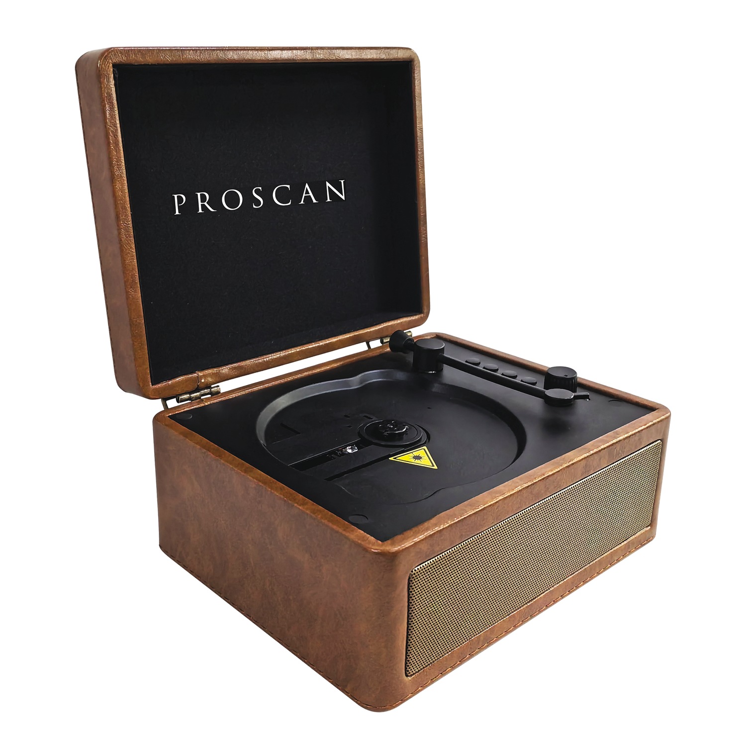 Proscan Retro Suitcase-Style CD Player with Bluetooth | Montgomery