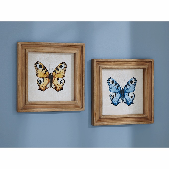 Textured Butterfly Wall Art, , large