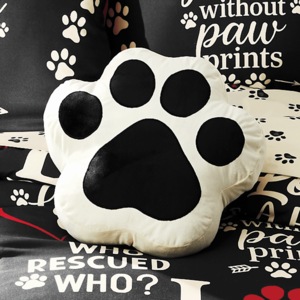 Fur Baby Accent Pillow , Multi, large