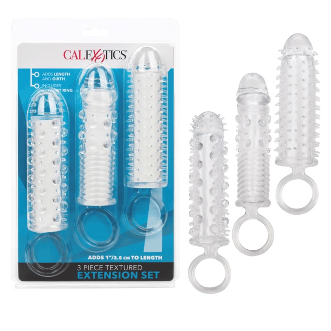 3-Piece Textured Extension Set, , large