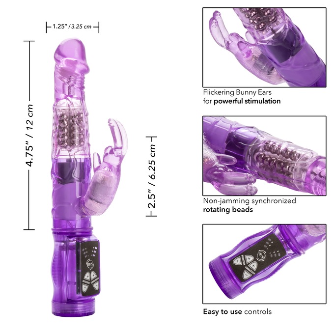 Jack Rabbit Petite Vibrator, , large