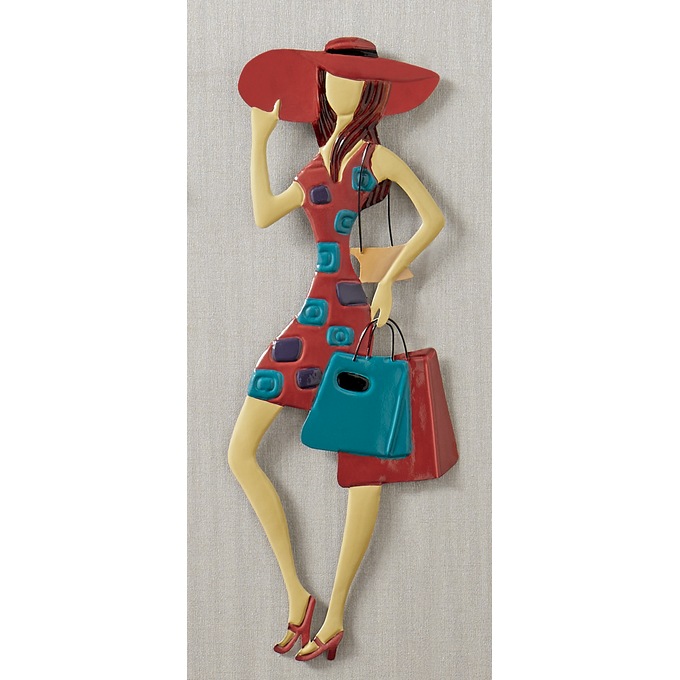 Sassy Shopping Lady, , large