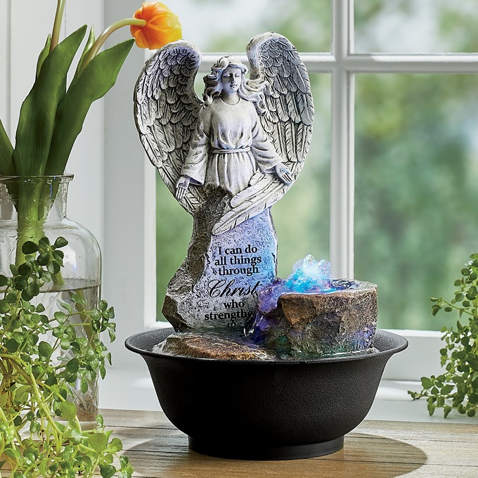 Angel Table Fountain, , large