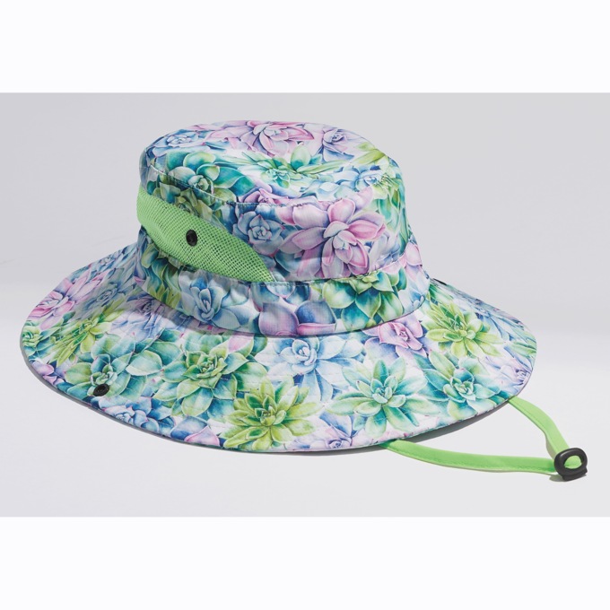 SEEDS & SPROUTS Foldable Gardening Hat, Simply Succulent, large