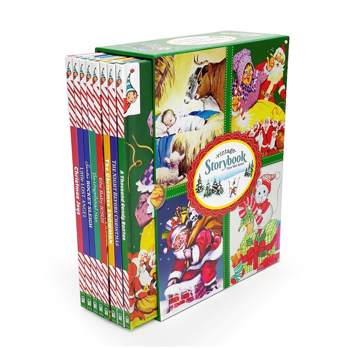 Vintage Storybooks and Slipcase, , large