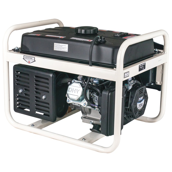Pulsar 3250W/2500W Gas Generator, Black, large