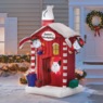 Santa's Workshop Inflatable, , large