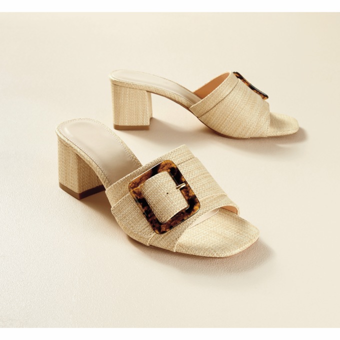Linen Buckle Slide, , large