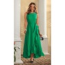 Kellie Faux-Wrap Gown, , large