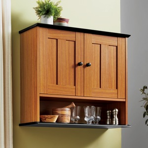 Katie microwave sales stand with hutch