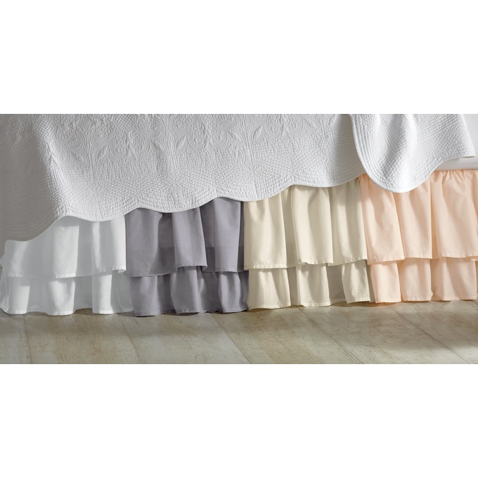 Cottage Voile Bedskirt, Euro Sham and Window Treatments, , large