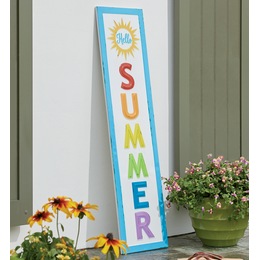 Hello Summer Porch Leaner, , large