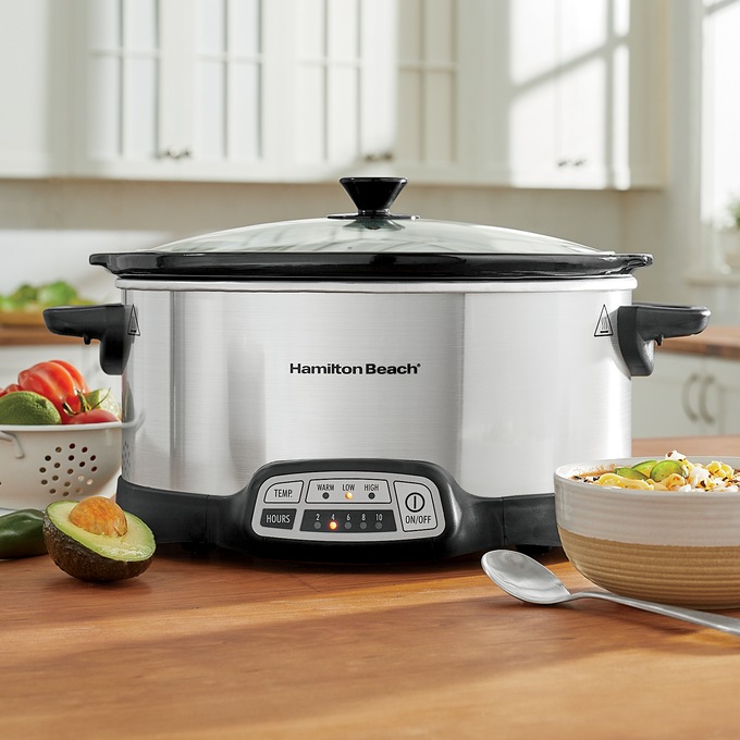 Hamilton Beach 2-In-1 Air Fryer/Slow Cooker, , large
