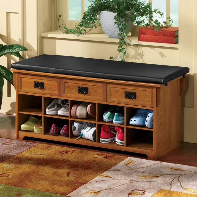 Mission Shoe Bench Montgomery Ward