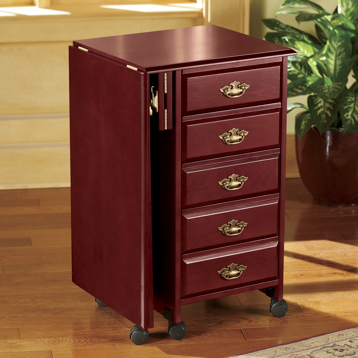 Folding, Rolling Desk Montgomery Ward