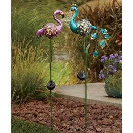 Solar Bird Stake, , large