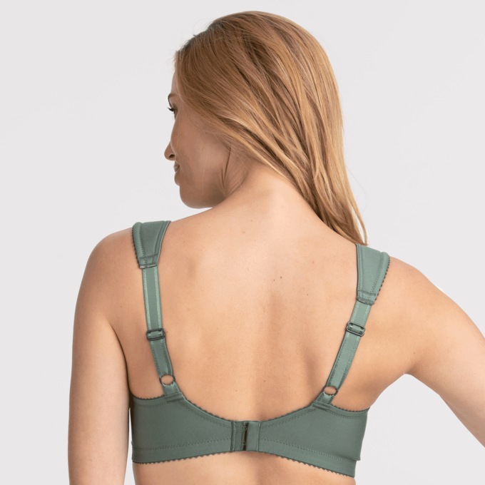 Miss Mary Side Support Cotton Bra, , large
